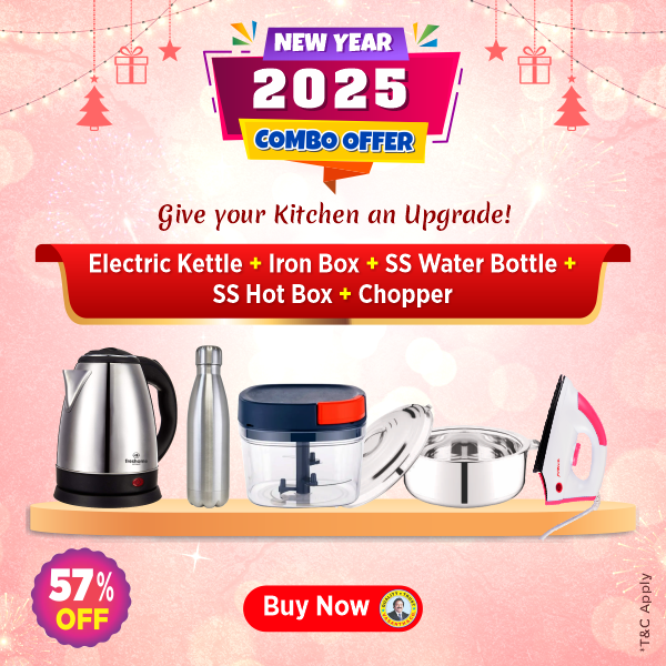 Buy Thangam Boilease SS 1.8 L Electric Kettle - Vasanth & Co